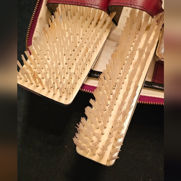 Vintage travel toiletry set 1950s Copper Weeks - Picture 4 of 10